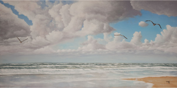 Wolken überm Meer